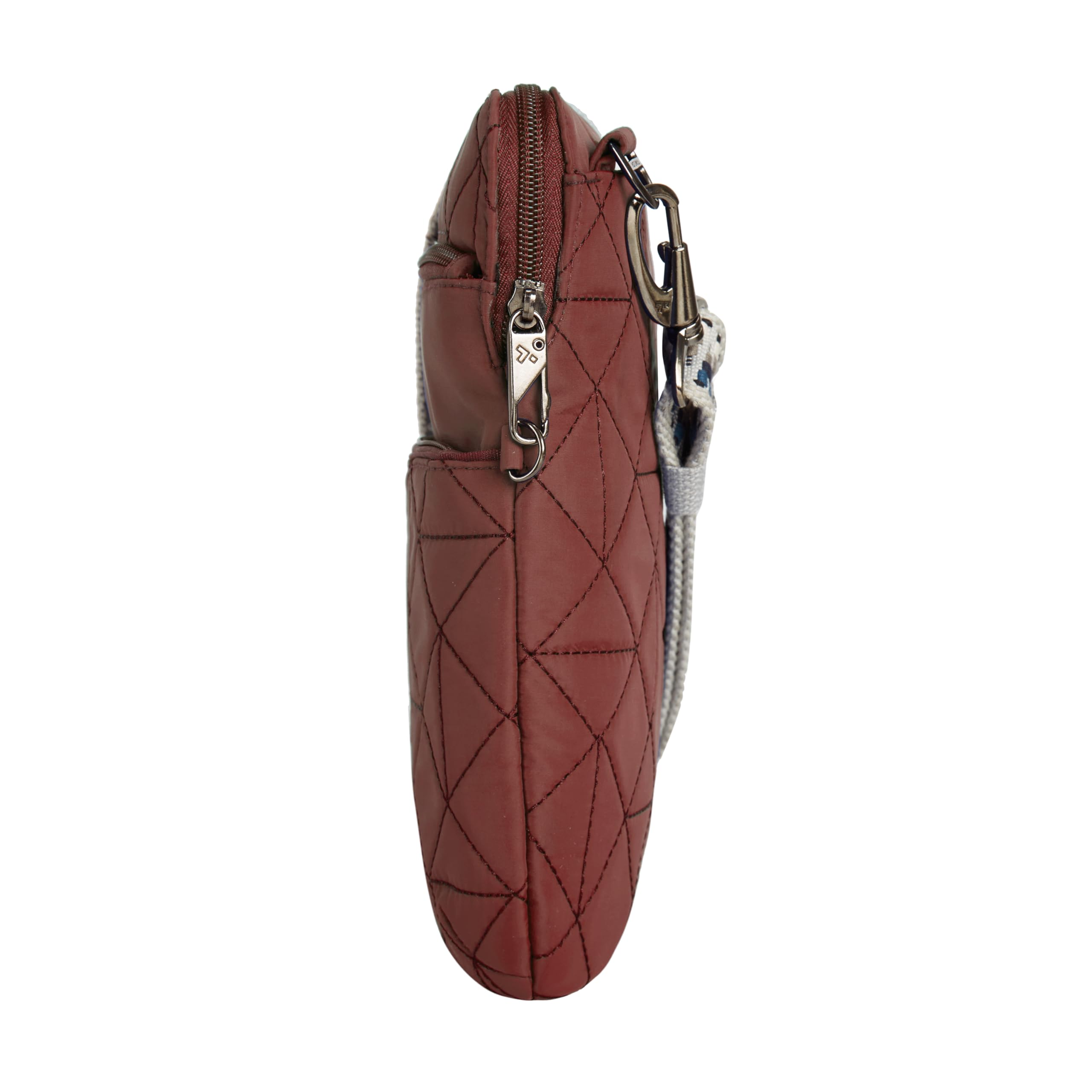 Travelon Anti-Theft Boho Slim Crossbody Bag for Women - Secure RFID Blocking Purse with Adjustable Strap - Perfect for Travel, Commuting & Everyday Use