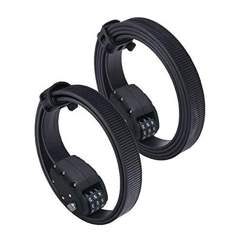 OTTOLOCK 2-Pack Heavy Duty Bike Locks Set - 30 Inch & 60 Inch Combination Cable Locks for Bicycles (Black) | Secure Your Bike, Scooter, or Motorcycle at Home, Campus, or Outdoors