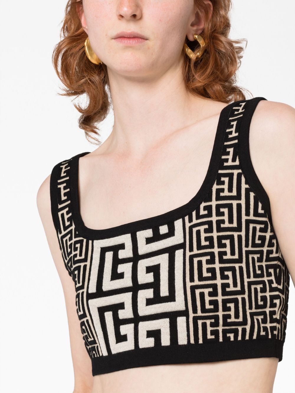 Balmain Black Women's Tops - Elegant & Stylish Blouse for Party, Dinner & Night Out