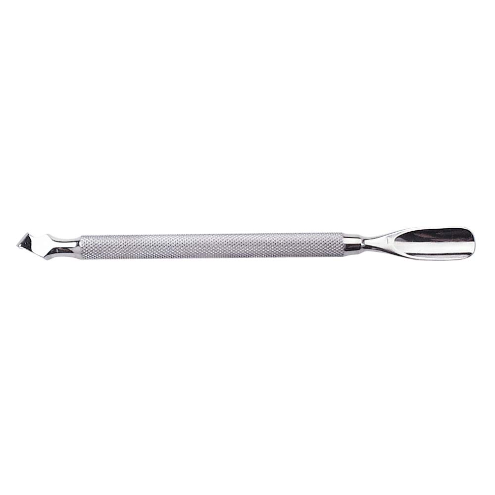 Premium Stainless Steel Cuticle Pusher & Nail Cleaner Tool - Professional Manicure Spoon for Cuticle Care & Pterygium Removal - Perfect for Home Salon & DIY Nail Care