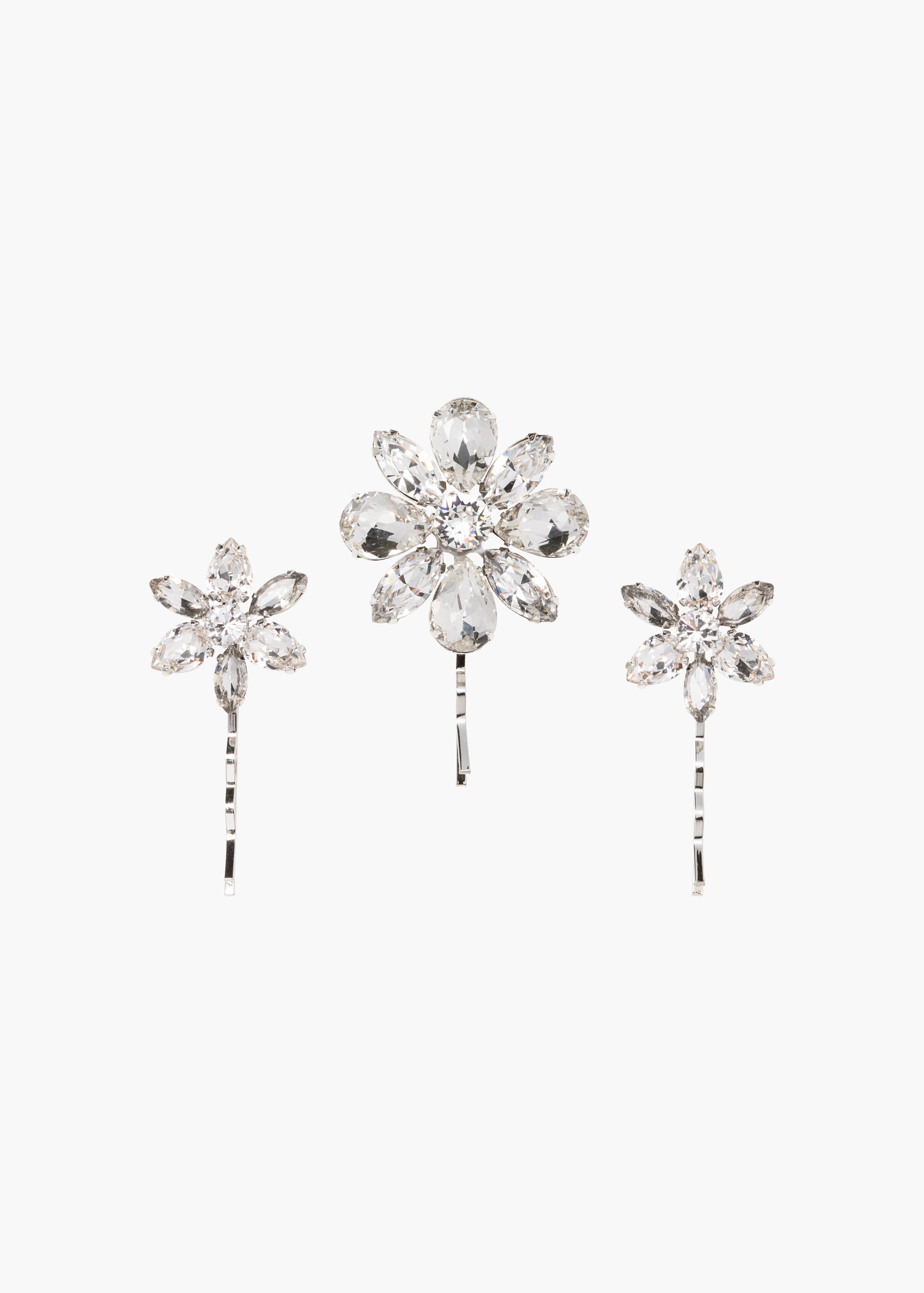 Elegant Crystal Bobby Pin Set for Women - Hair Accessories for Weddings, Parties & Everyday Style