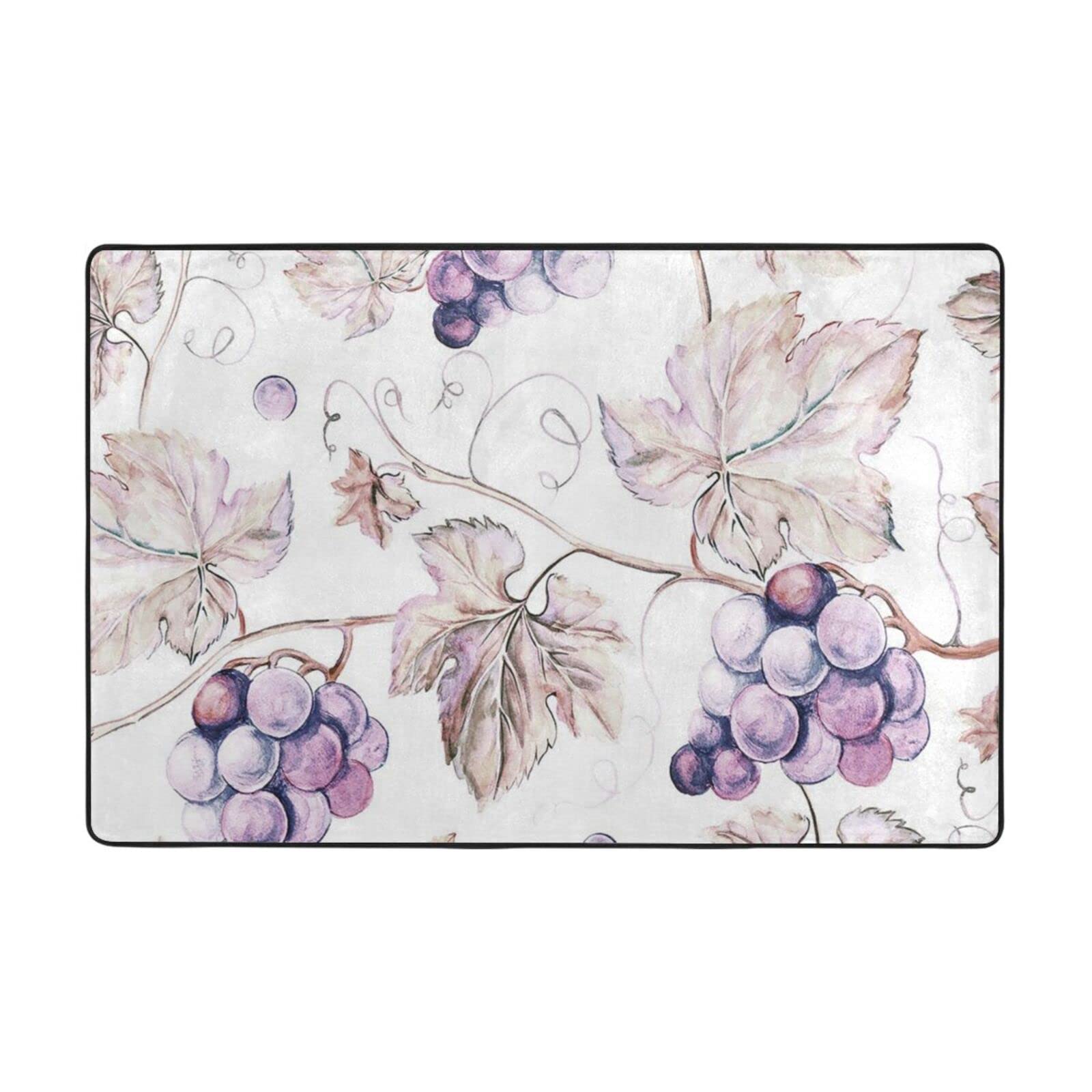 Grape Leaves Area Rugs 36