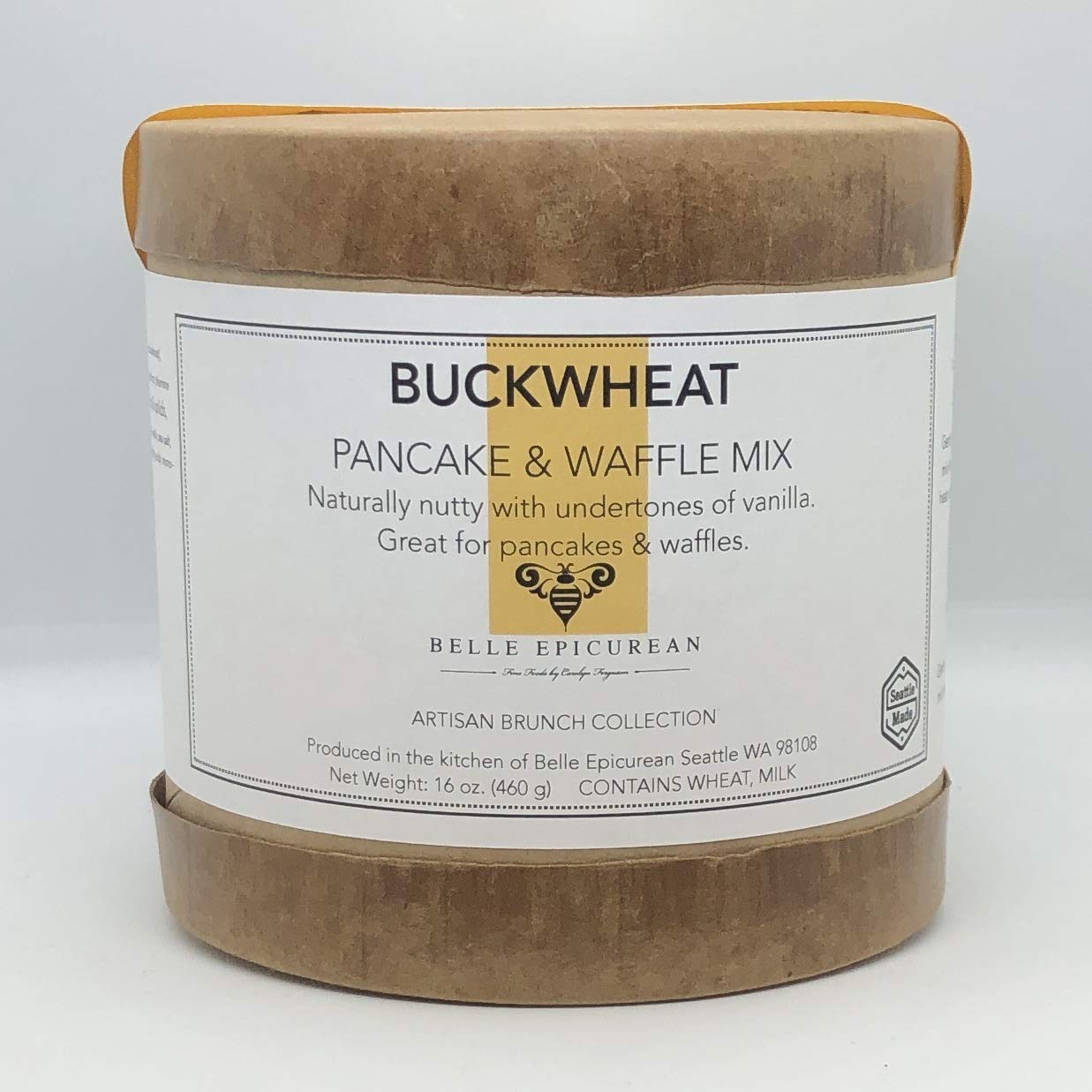 Organic Buckwheat Pancake & Waffle Mix - Gluten Free, Non-GMO, Vegan Breakfast Mix for Healthy Homemade Pancakes & Waffles - Perfect for Family Brunch, Camping & Quick Breakfast