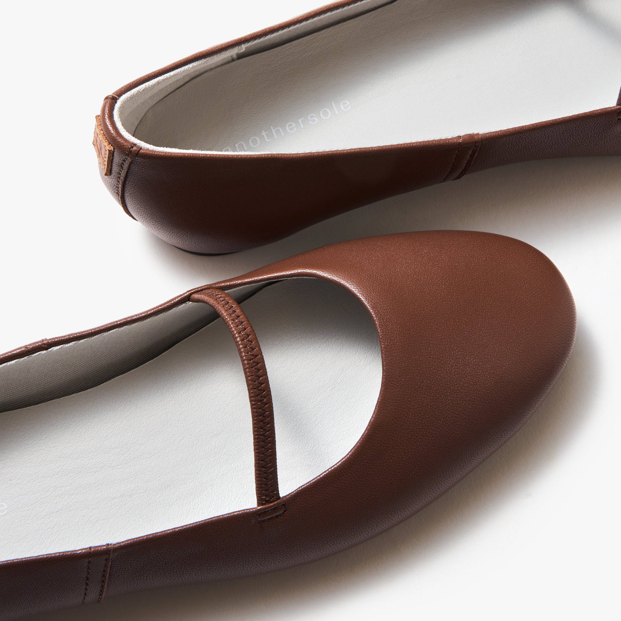 Comfortable Brown Travel Flats for Women - Lightweight & Packable Walking Shoes for Airplane, Commute & Vacation