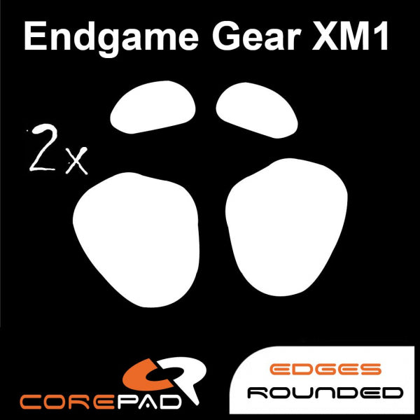 Corepad Skatez Mouse Feet for Endgame XM1 & XM1r - Ultra Smooth Gliding, Enhanced Precision for Gaming & Esports Performance