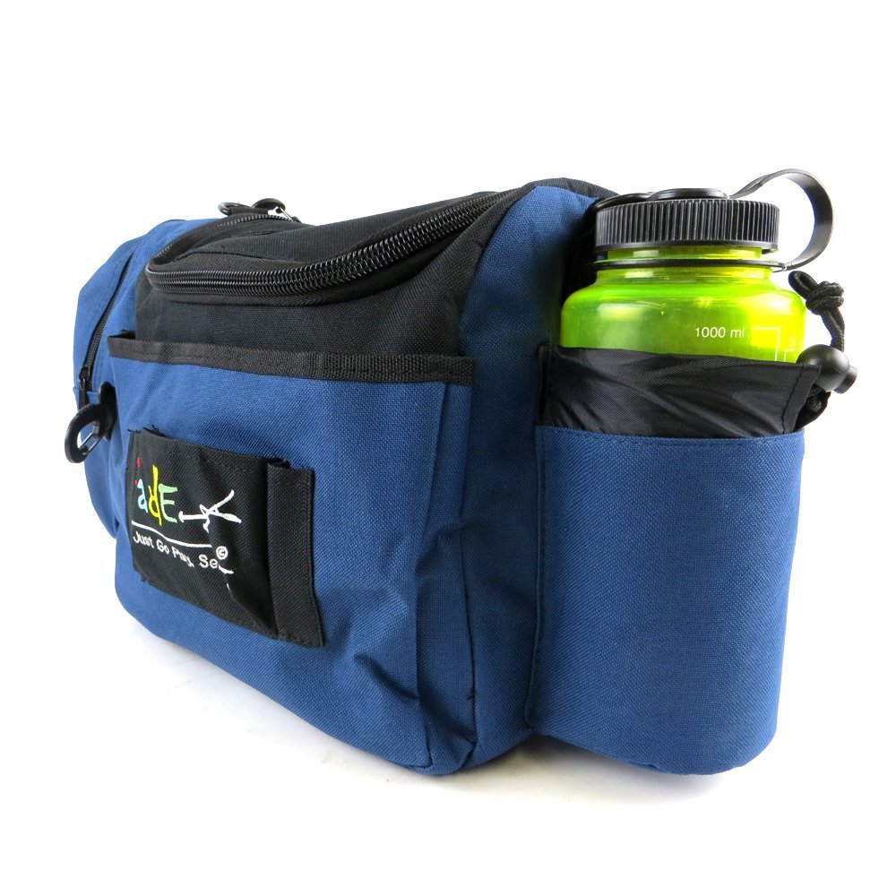 Premium Fade Crunch Box Disc Golf Bag - Durable & Lightweight for Ultimate Frisbee Players | Perfect for Tournaments, Practice & Outdoor Sports