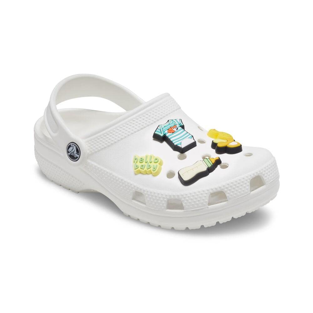 Crocs Jibbitz 5-Pack Trendy Shoe Charms | Fun & Stylish Shoe Accessories for Crocs | Perfect for Personalizing Your Crocs Clogs, Sandals & Slides | Great for Gifts, School, Work & Everyday Wear