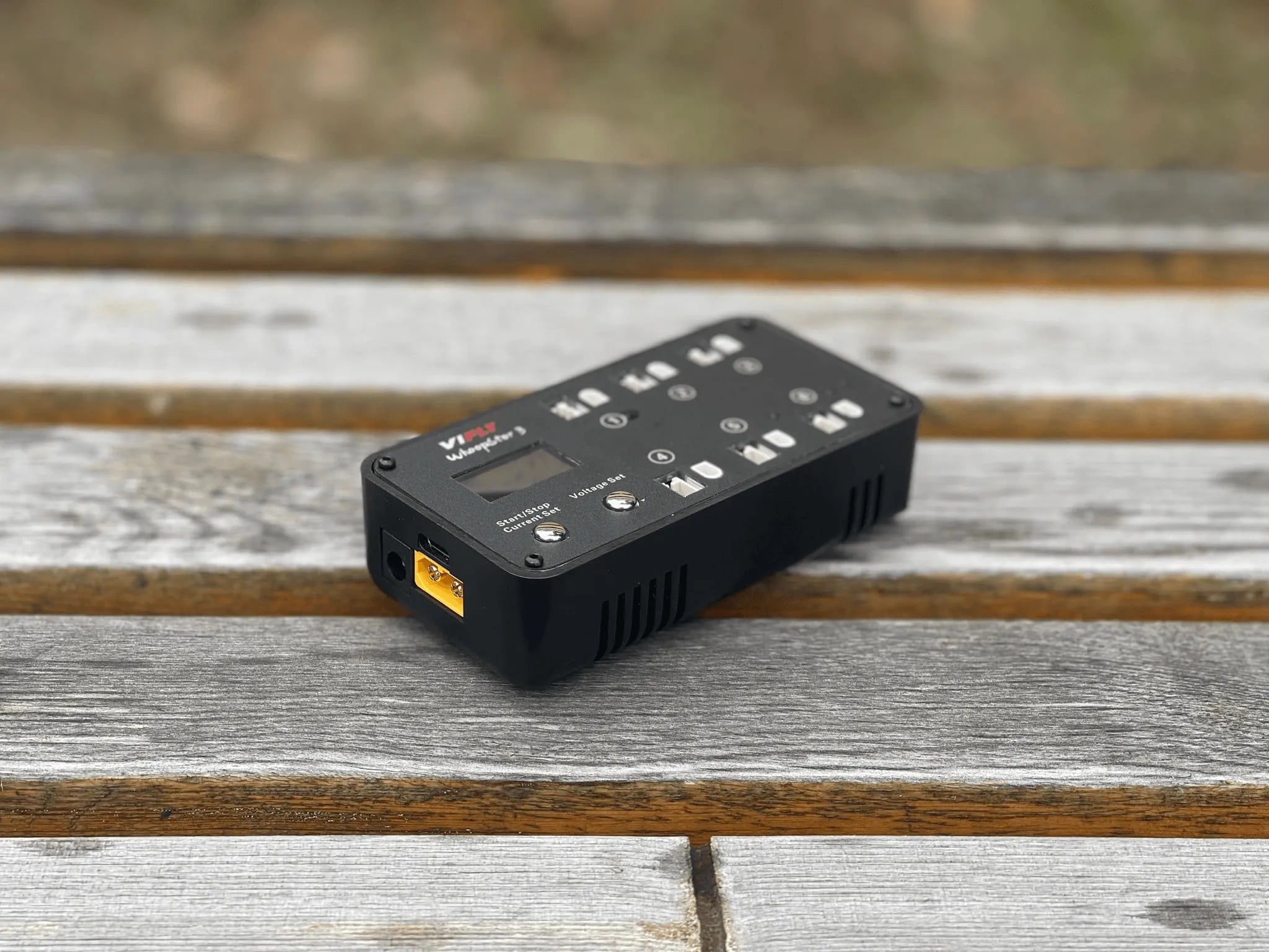 VIFLY WhoopStor 3 1S LiPo/LiHV 6-Channel Battery Storage Charger - Compatible with BT2.0 & PH2.0 Connectors | Fast USB-C Charging for Drone & RC Batteries | Perfect for FPV Racing and DIY Projects