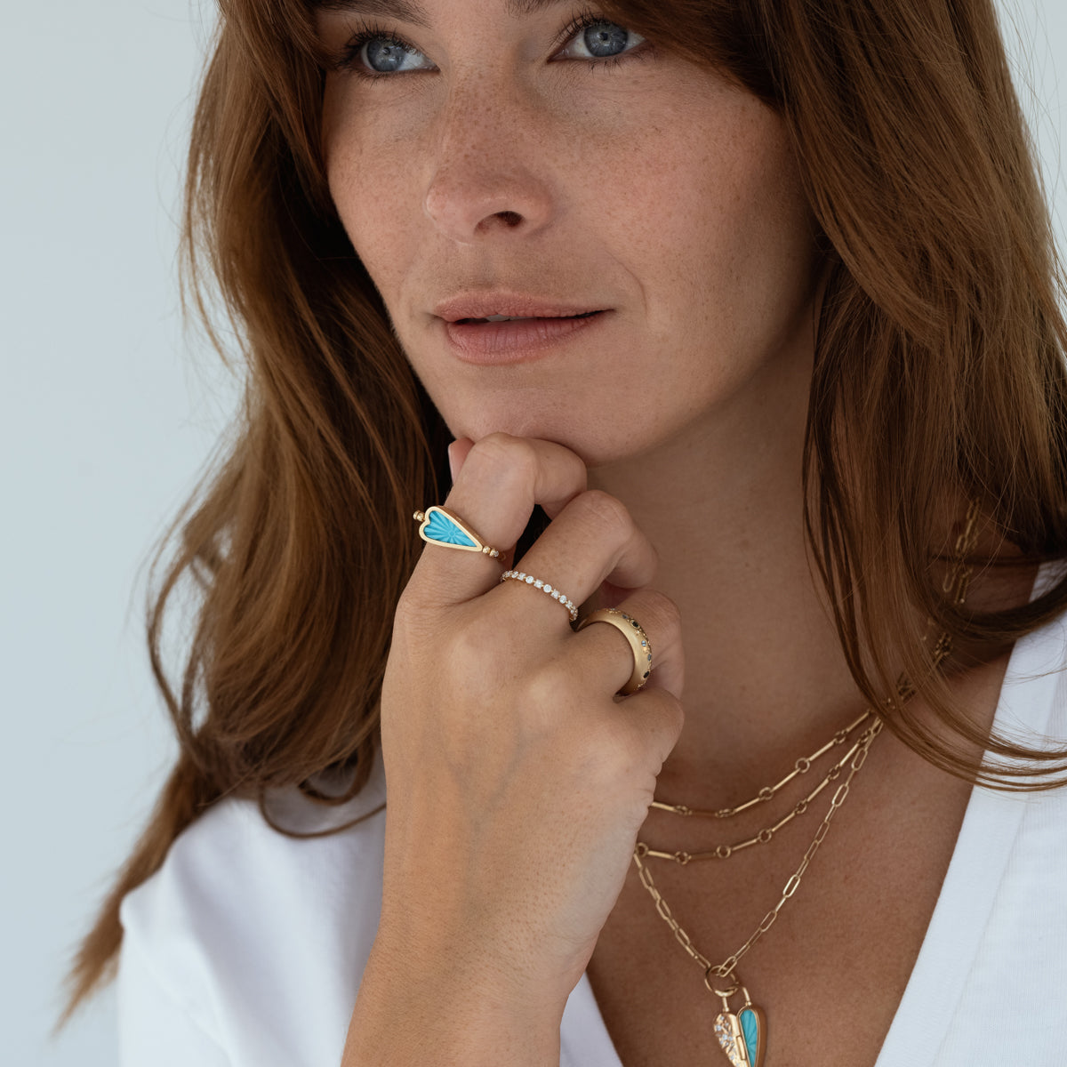 Wild Heart Flip Ring - Dainty Adjustable Stackable Ring for Women - Perfect for Layering, Gifts & Everyday Wear