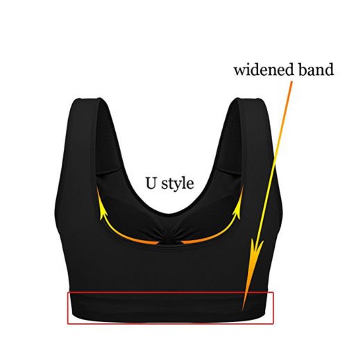Boolavard® Seamless Sports Bra - Comfortable Stretch Support for Yoga, Running & Workouts - Black, White, Nude/Beige - Perfect for Gym, Fitness & Active Lifestyle