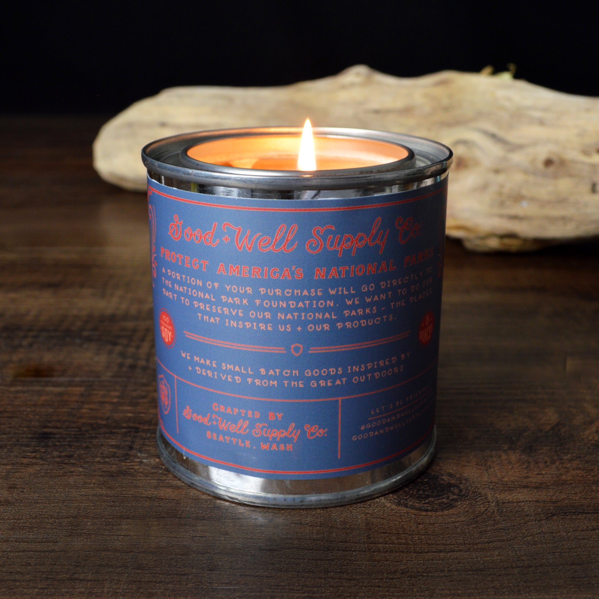 Great Smokies 8 Oz Scented Soy Candle - Long Lasting Aromatherapy for Home, Relaxation & Gifts | Perfect for Bedroom, Bathroom & Living Room
