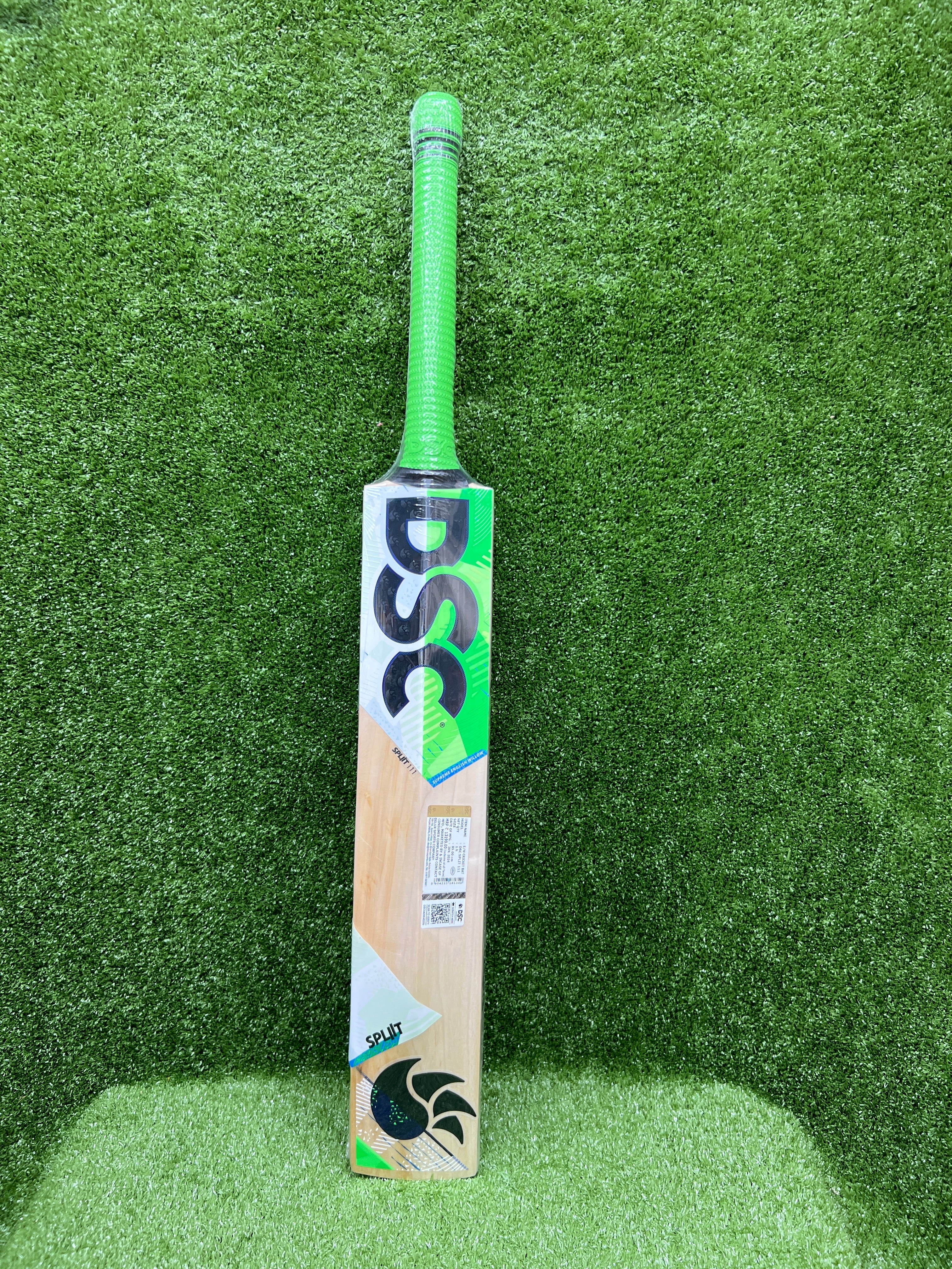 Premium DSC Split 111 English Willow Cricket Bat - Professional Grade for Matches & Practice - Perfect for Club Players & Tournament Use