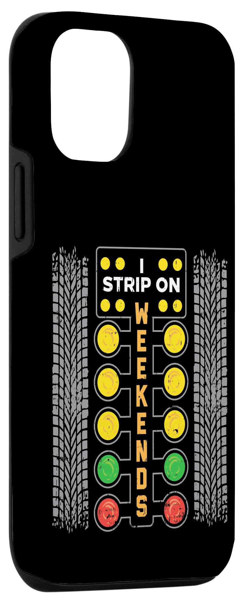 Funny Drag Race Racing Car Driver iPhone 12/12 Pro Case - Perfect Gift for Racer Enthusiasts & Weekend Car Show Events