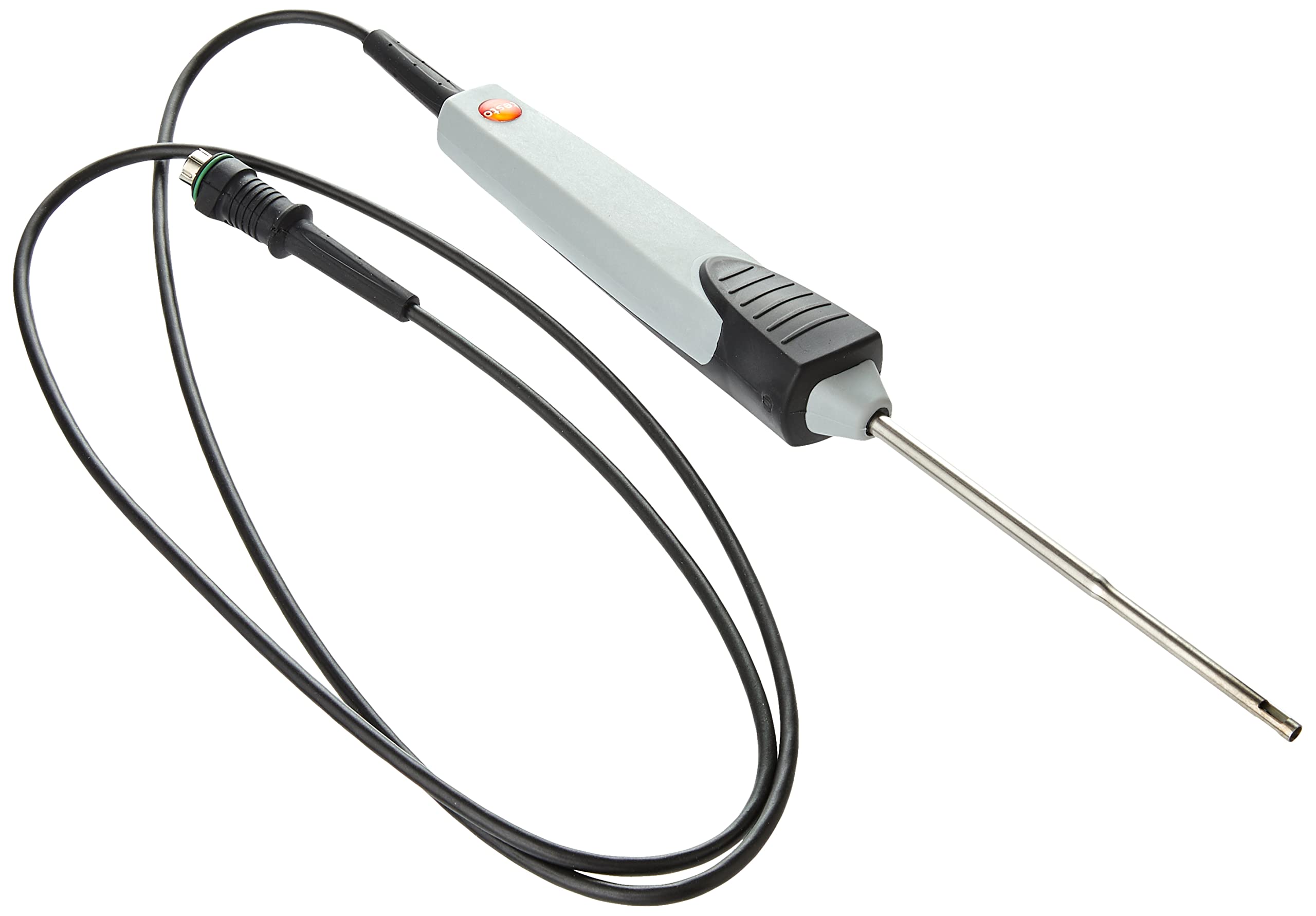Testo 0613 1712 Robust NTC Air Temperature Probe - High Accuracy Industrial & HVAC Temperature Sensor for Food Storage, Laboratories & Climate Monitoring