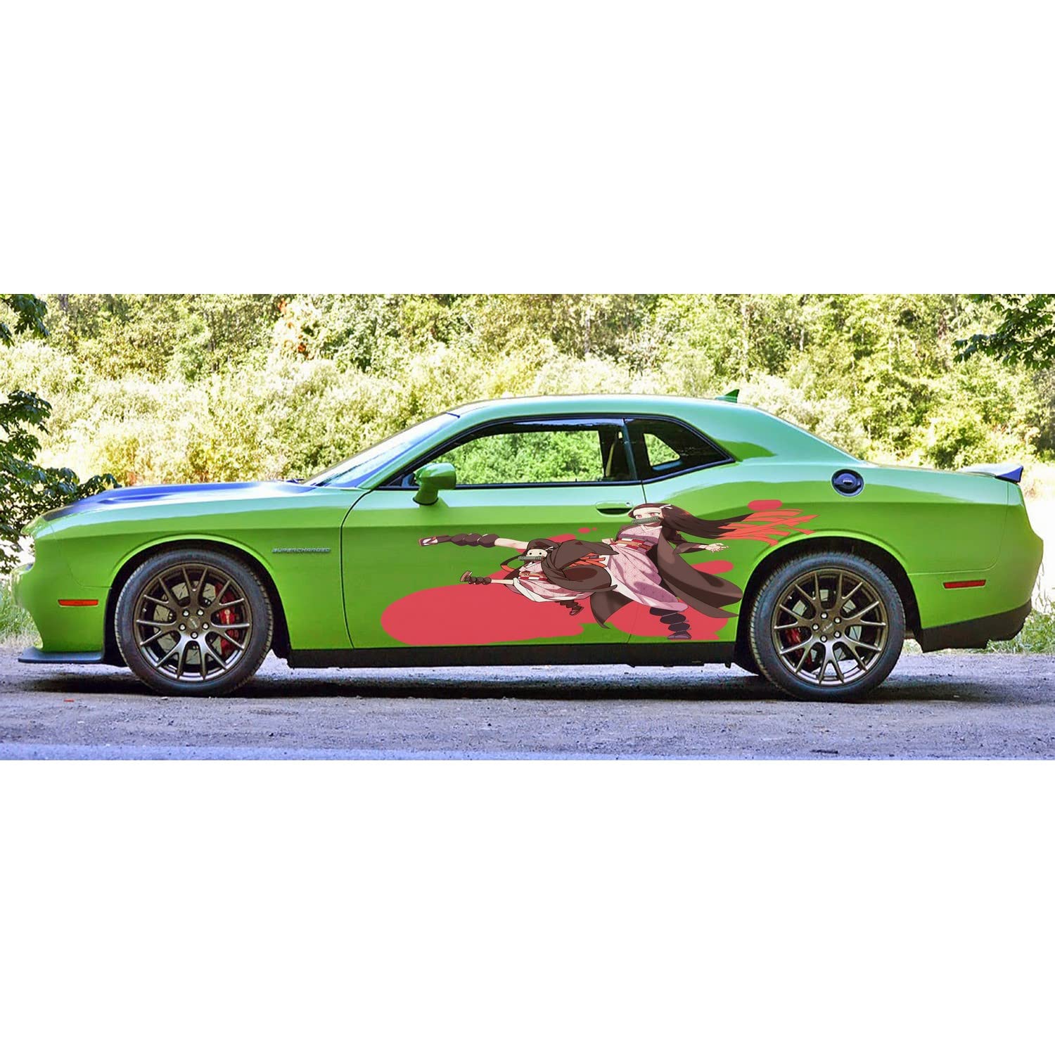 Anime Girls Vinyl Car Wrap - 20x60 Inches - Sexy Anime Decal for Car Side Graphics - Waterproof & Durable Sticker for Vehicles, Trucks, Laptops - Perfect for Anime Fans & Car Enthusiasts