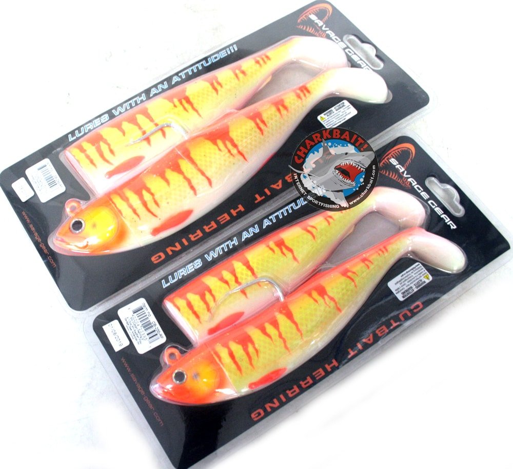 Savage Gear Cutbait Herring Fishing Lures - Realistic Bait for Freshwater & Saltwater Fishing - Perfect for Trout, Bass, and Walleye