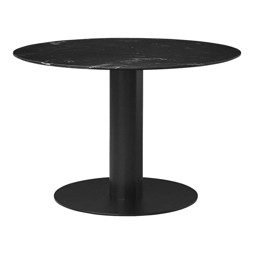 Gubi 2.0 Round Dining Table - Modern Scandinavian Design for Small Spaces | Perfect for Kitchen, Breakfast Nook & Apartment Dining Areas