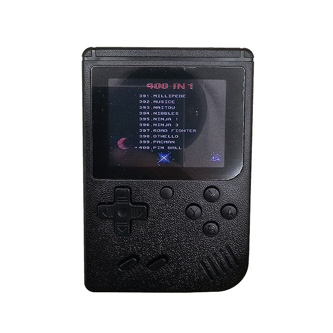 Retro 400-in-1 Portable Game Console - Classic Handheld Gaming Device with Built-in Games - Perfect for Travel, Gifts & Nostalgic Entertainment