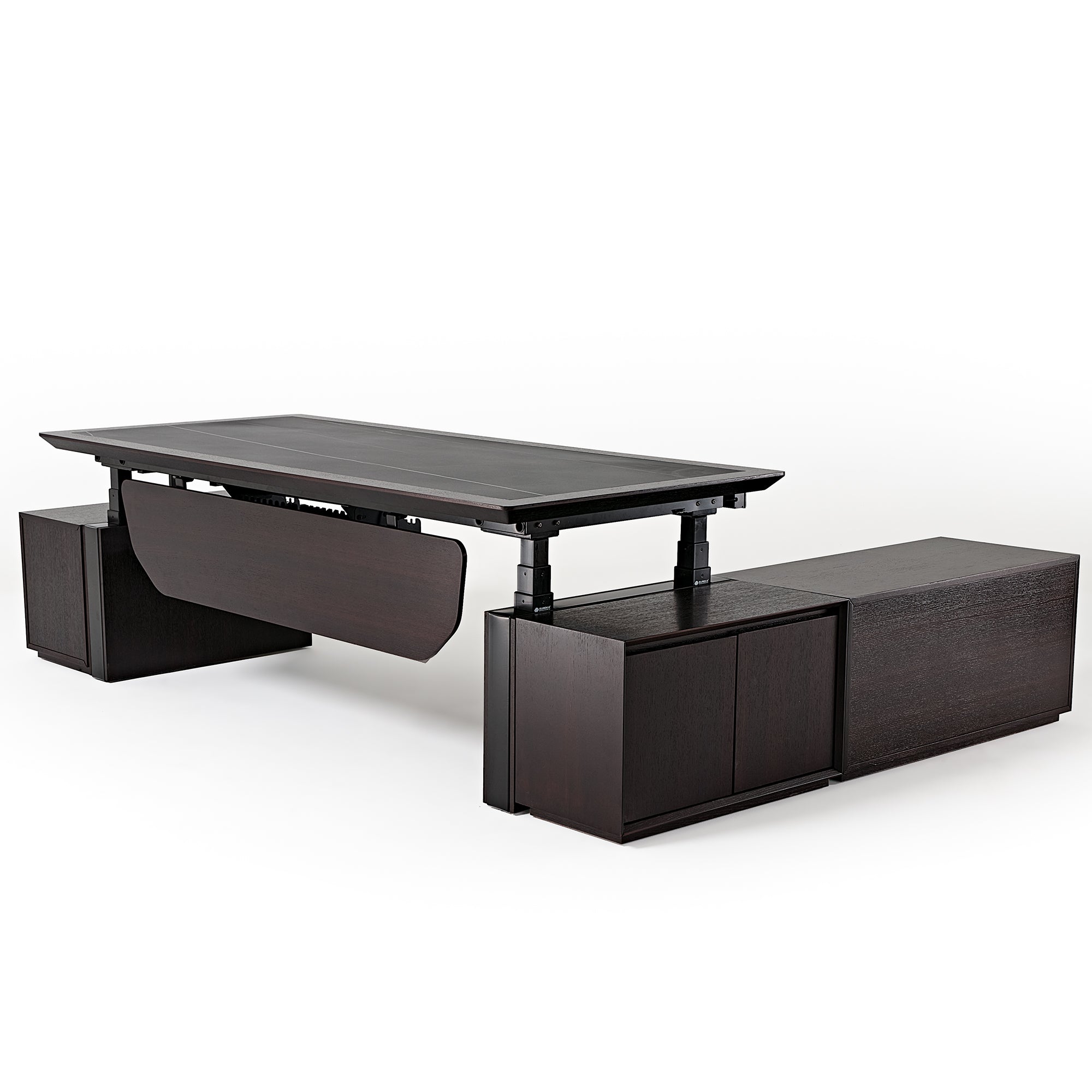 Zen Classic Executive Standing Desk - Adjustable Height Electric Standing Desk for Home & Office, Ergonomic Workspace Solution for Better Posture & Productivity | Perfect for Remote Work, Gaming & Study