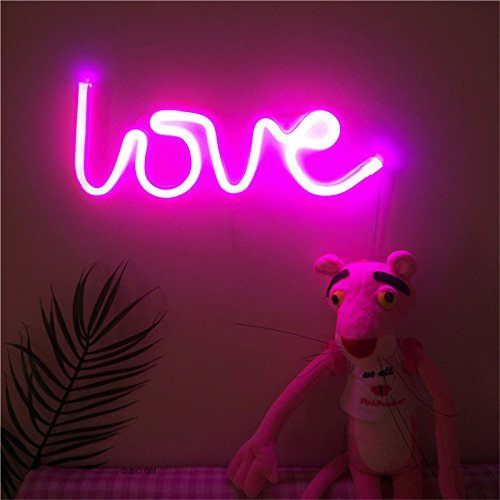 Heart Shaped LED Neon Sign - Custom Wall Decor Light for Bedroom, Wedding, Birthday Party | Romantic Night Lamp & Unique Gift for Valentine's Day, Christmas | Perfect for Home Decor, Kids Room, and Special Occasions