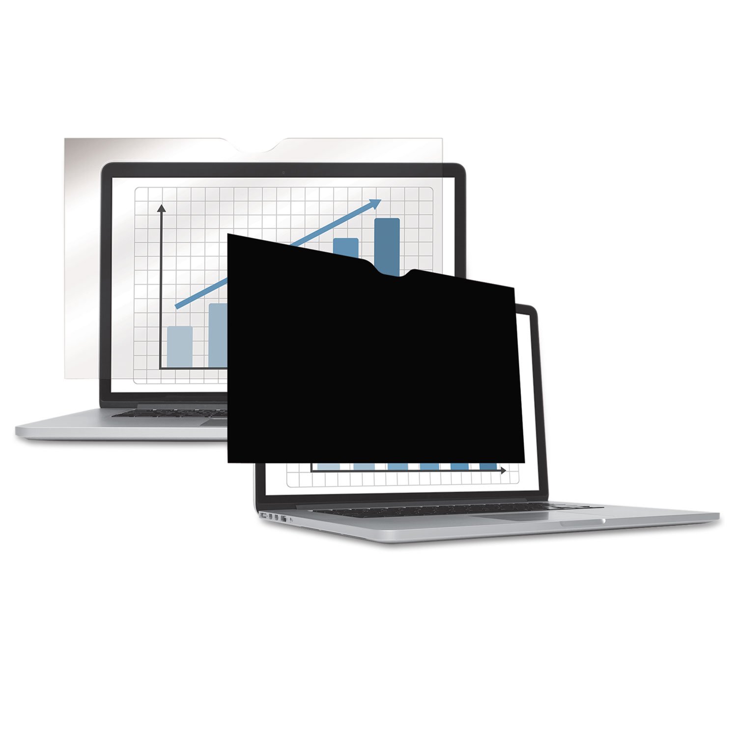 Fellowes Privacy Screen Filter for Laptop 15.6 Inch Anti-Glare Computer Monitor Protector - Reduce Eye Strain & Prevent Visual Hacking for Office, Home, and Business Use