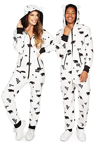 Tipsy Elves Christmas Onesies for Adults - Matching Holiday Pajamas for Men & Women with Pockets | Cozy Family Christmas Outfits for Parties, Gift Exchanges & Festive Gatherings