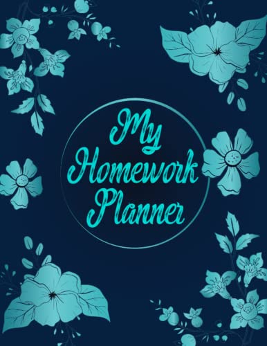 My Homework Planner for Students - Daily Study Planner for Elementary, Middle & High School Girls | Academic Schedule Organizer & Back to School Essentials | Perfect for Homework Tracking & Time Management