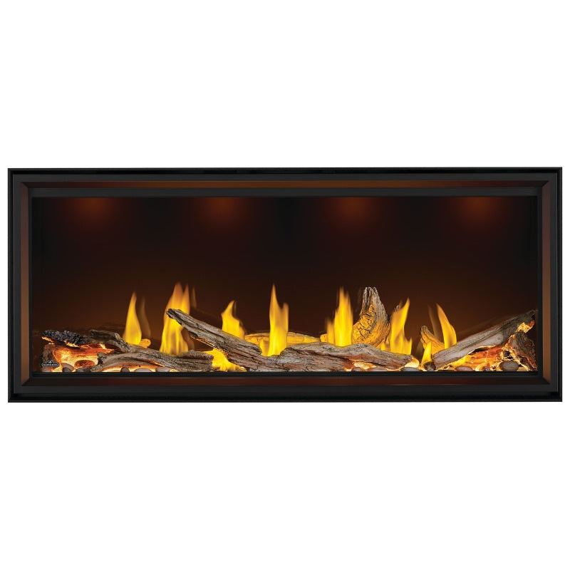 Napoleon TLV62N Tall Vector 62 Linear Direct Vent Gas Fireplace - Modern Heating for Living Rooms & Patios