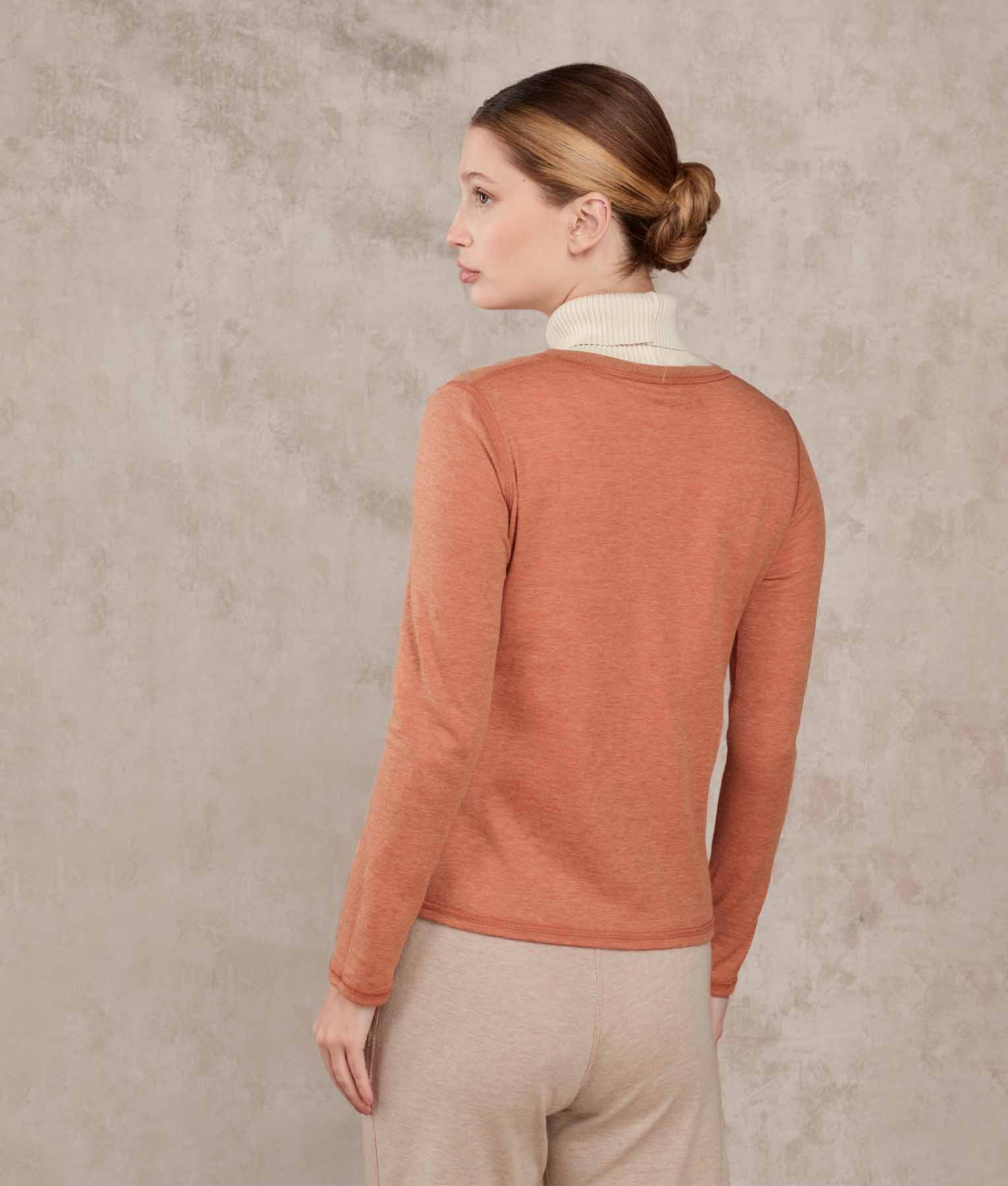 Reversible Crew Basic Cardigan for Women - Soft Knit Sweater for Casual & Layering | Perfect for Office, Travel & Cozy Outfits