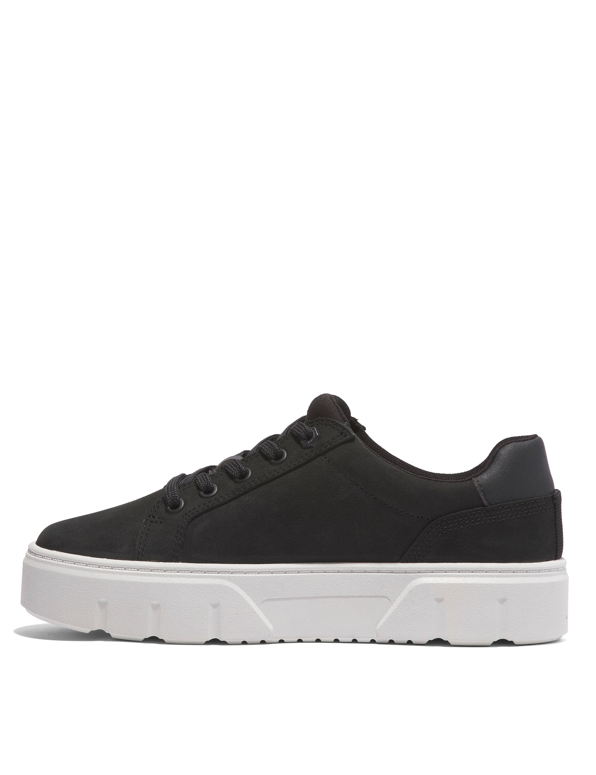 Low Lace Up Trainer Sneakers - Black | Comfortable Casual Shoes for Men & Women | Perfect for Running, Gym & Everyday Wear