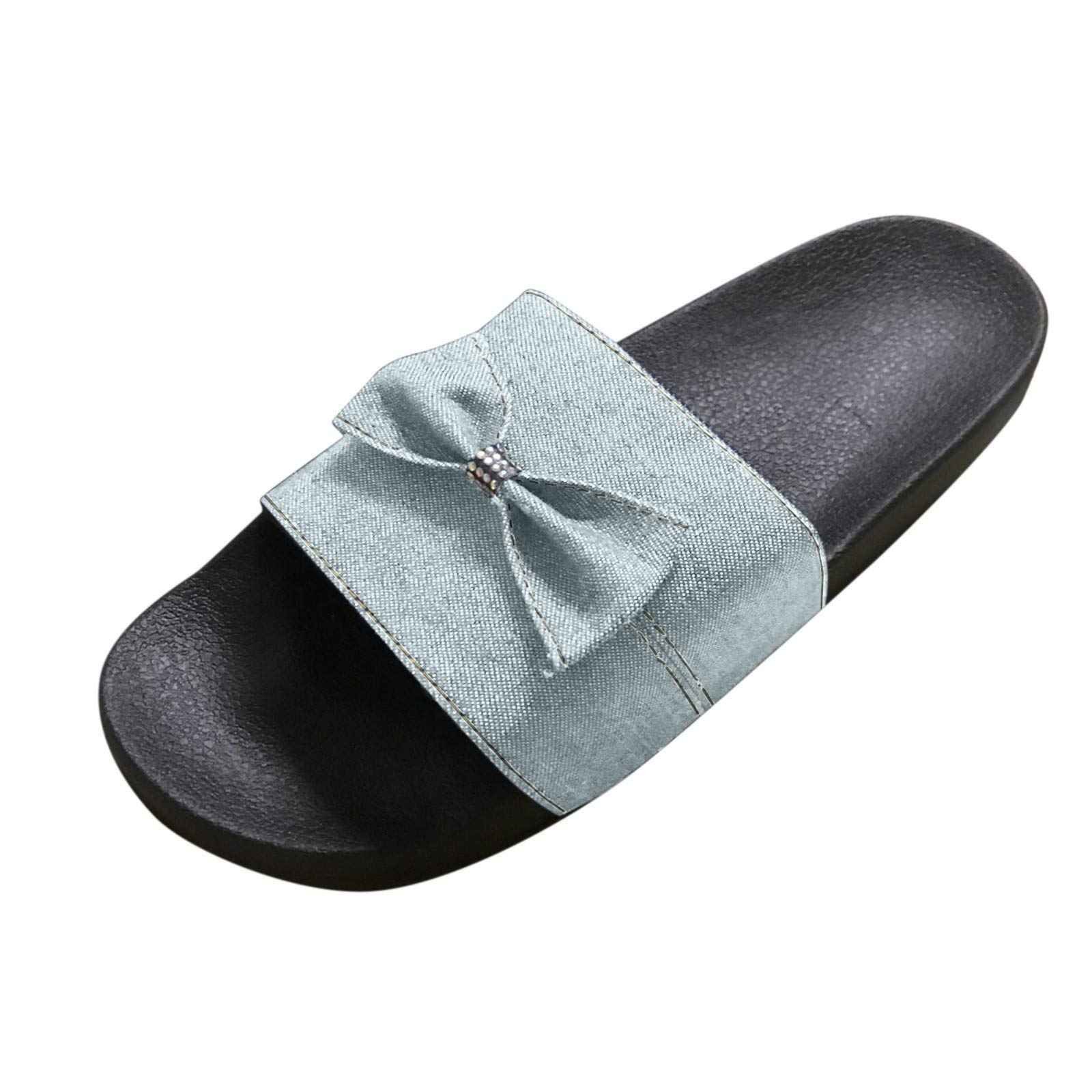 2022 Summer Women's Comfortable Slip-On Mule Slippers - Breathable Soft Indoor/Outdoor House Shoes for Relaxing at Home, Beach or Garden