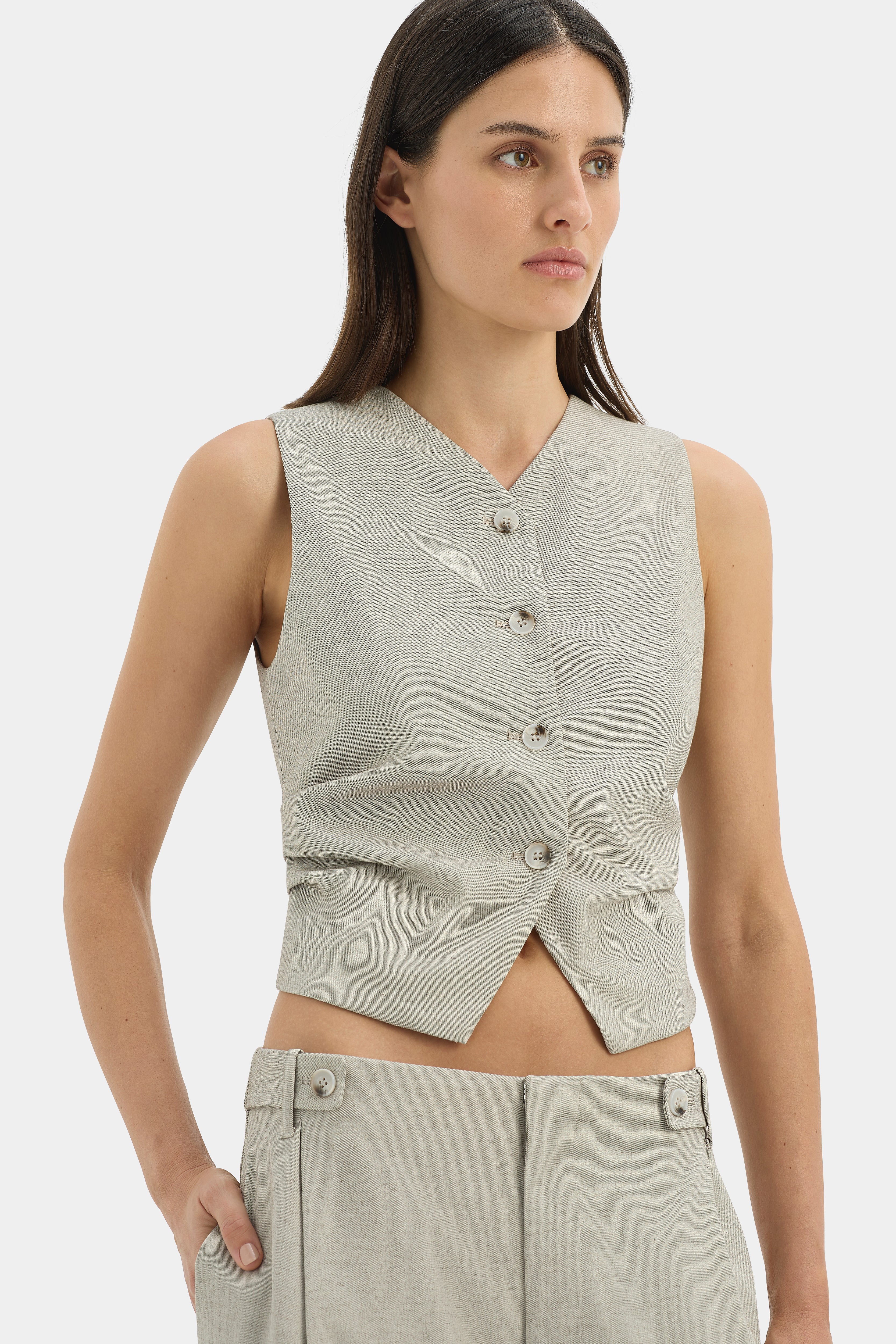Premium Leone Natural Trousers for Women - Comfortable & Stylish Casual Pants for Work, Travel & Everyday Wear