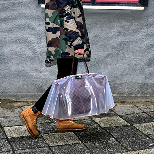 Waterproof Rain Cover for Designer Handbags, Tote Bags & Purses - Small, Medium, Large Sizes - Protect Luxury Bags from Rain & Bad Weather (Perfect for Travel, Commuting & Outdoor Events)