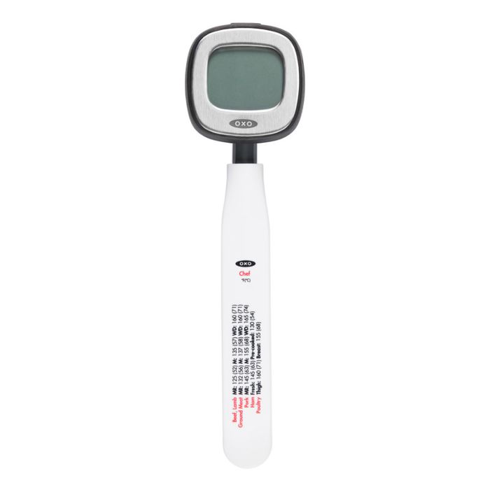 Professional Digital Instant Read Meat Thermometer for Cooking, Grilling, BBQ - Fast & Accurate Food Temperature Tool for Kitchen, Baking, and Outdoor Use