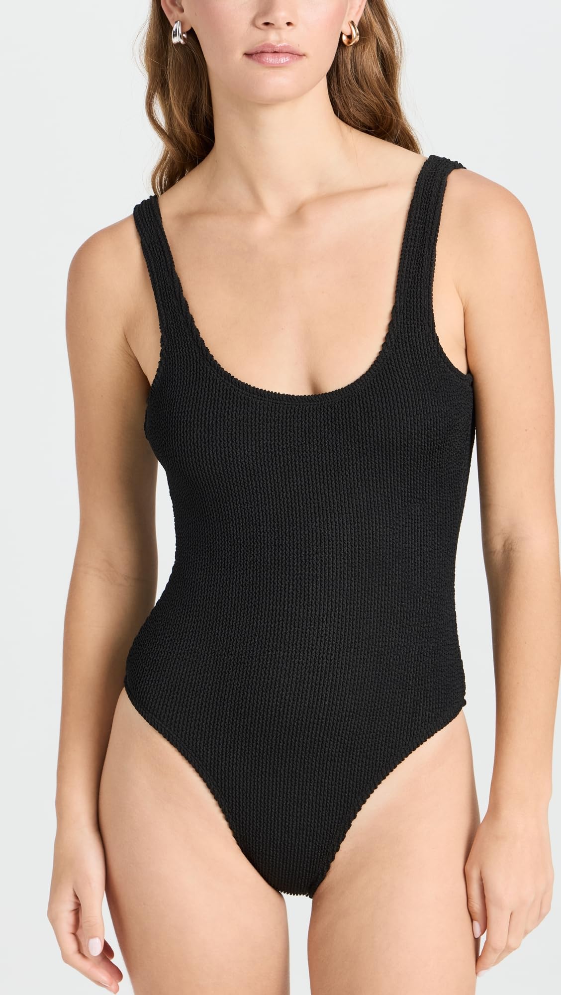 Good American Women's Always Fits One Piece Swimsuit - Flattering One-Piece Bathing Suit for Women, Tummy Control Swimwear for Beach & Pool Vacations