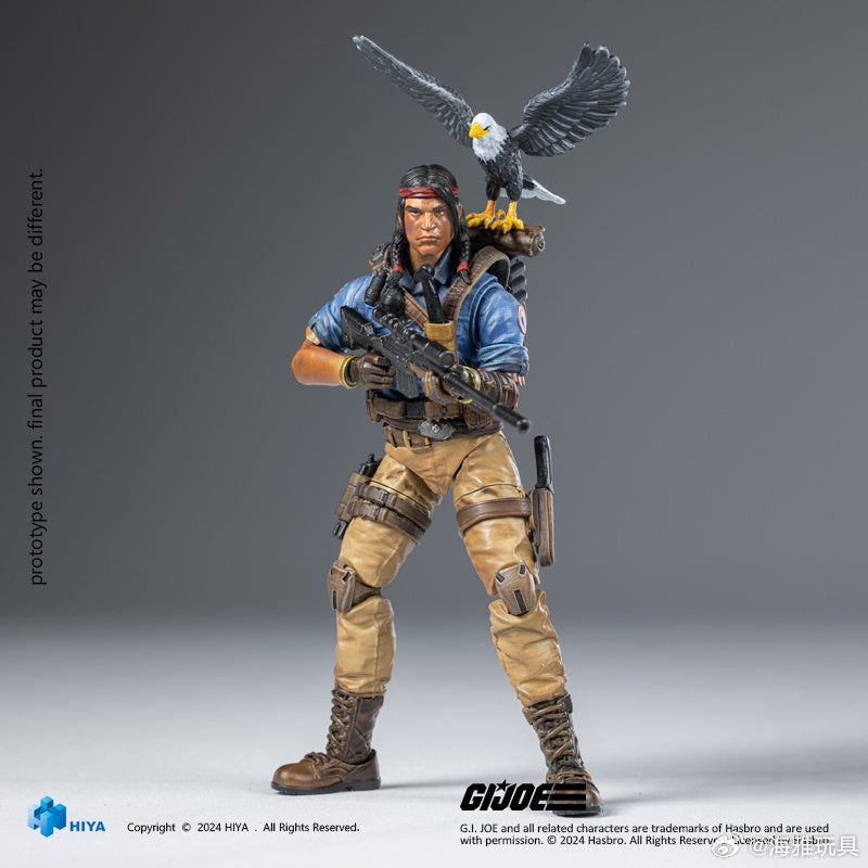 PRE ORDER - Hiya 1/18 Scale 4 Inch G.I. Joe Spirit Iron Knife Action Figure - Collectible Military Toy for Display & Play - Perfect for Fans & Collectors