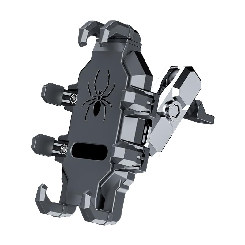 Motorcycle Phone Mount - Aluminum Alloy Bike Holder for 4.5-7