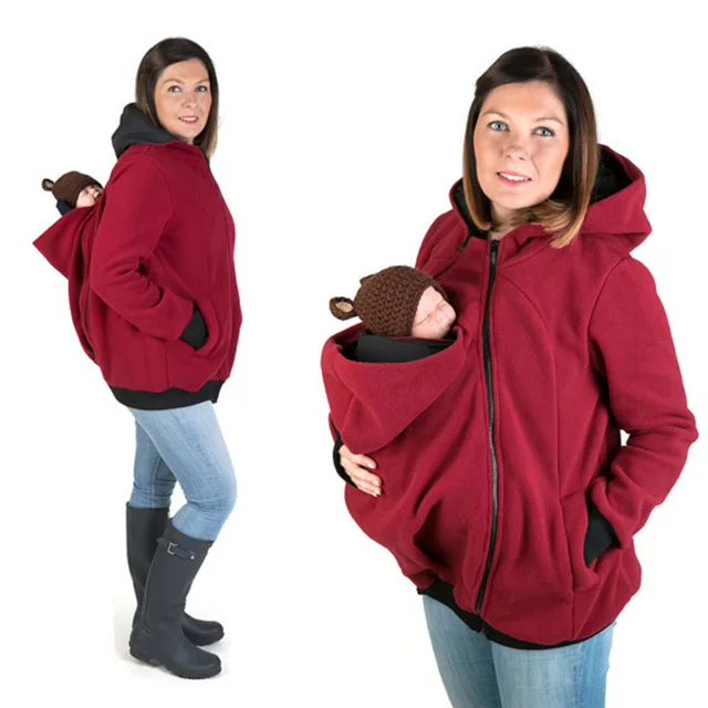Cozy Cuddle Pouch Hoodie for Women & Men - Soft Fleece-Lined Kangaroo Pocket Sweatshirt - Perfect for Lounging, Travel & Cold Weather