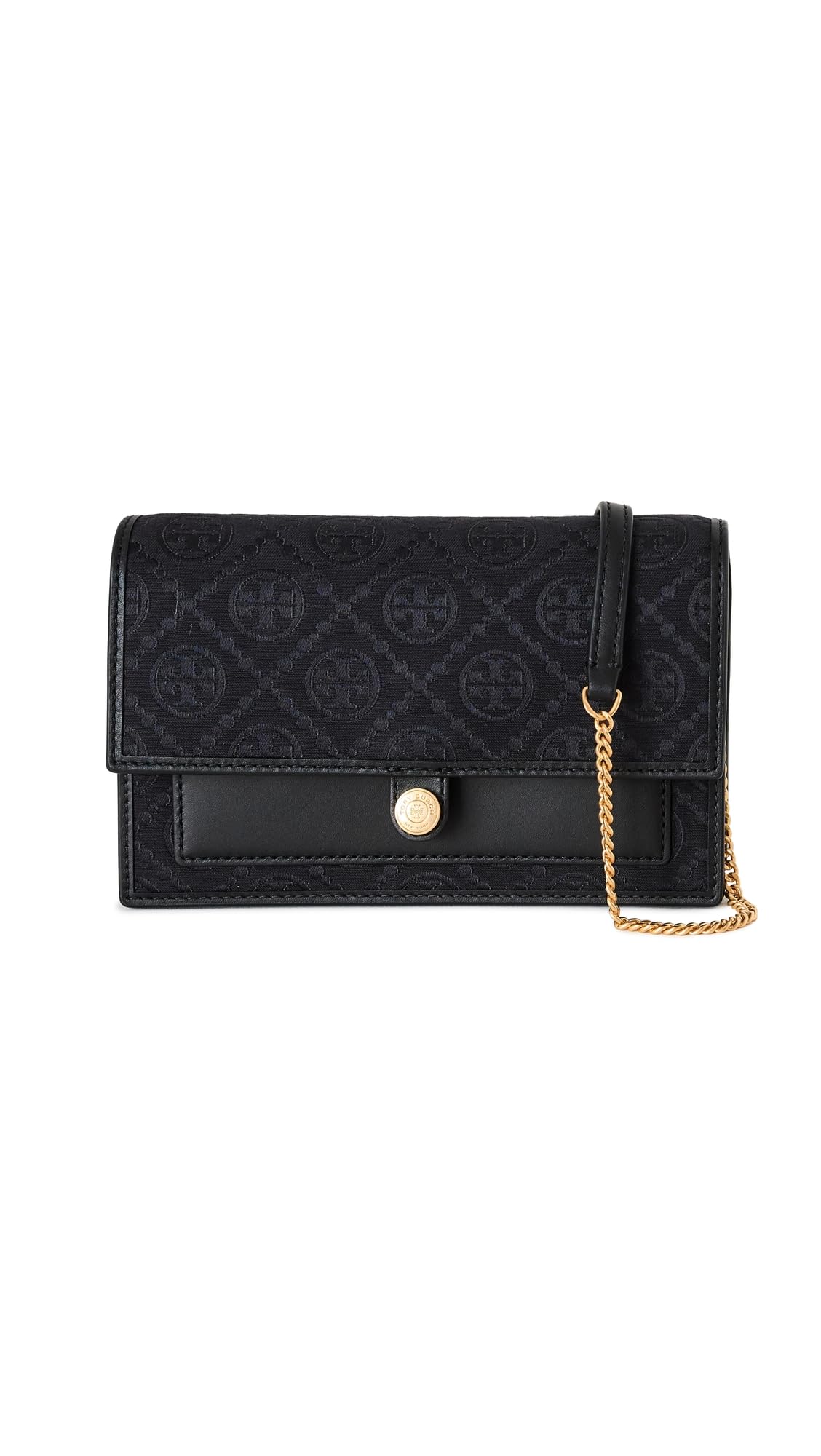 Tory Burch Women's Leather Wallet Crossbody Bag - Stylish RFID Blocking Purse for Everyday Use, Travel & Shopping
