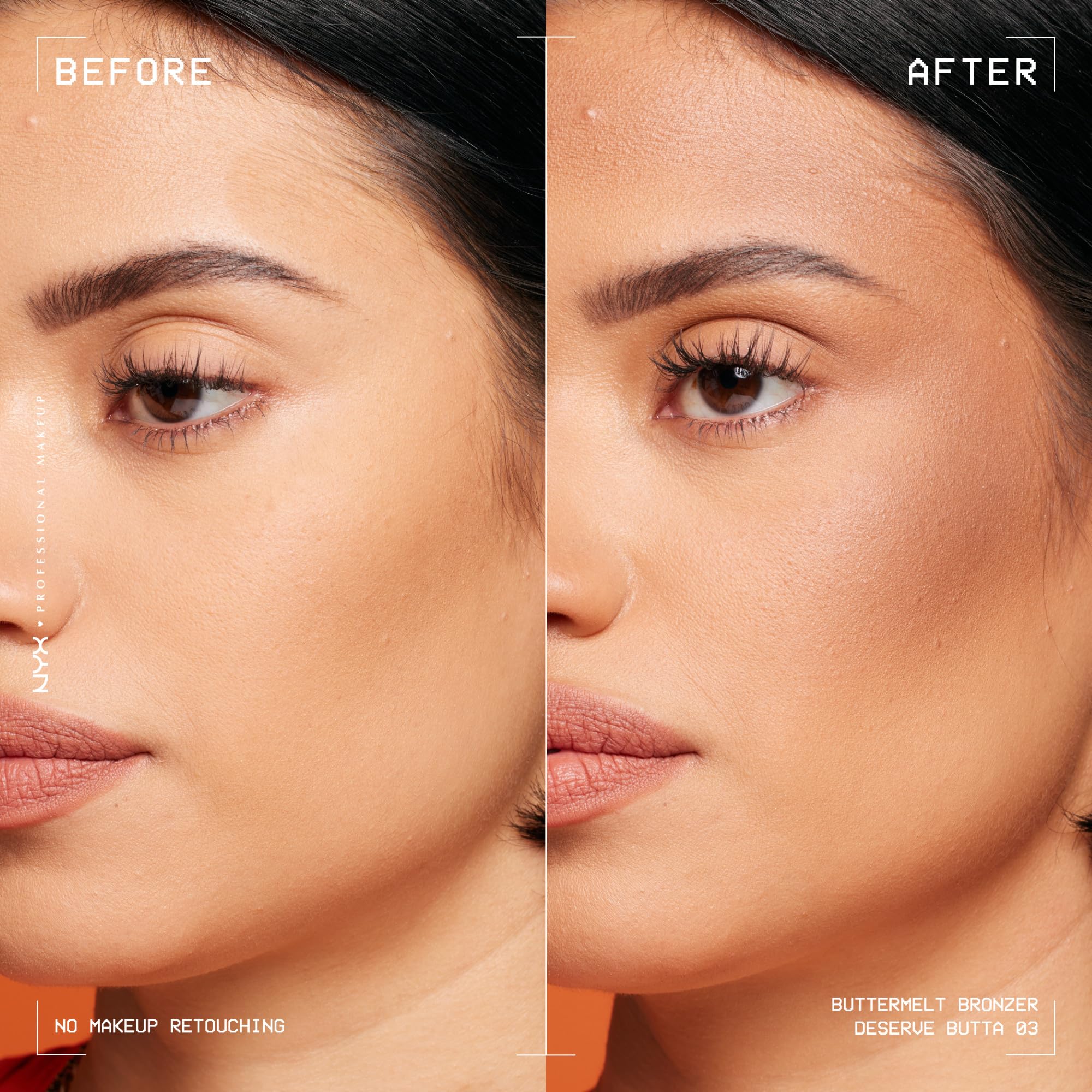 NYX Matte Buttermelt Bronzer - 12H Longwear, Vegan for Flawless Contouring