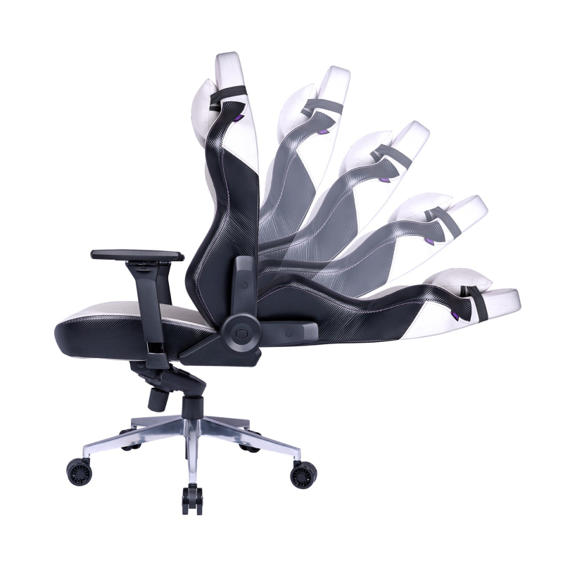 Cooler Master CMI GCX1C GY CM Caliber X1C Ergonomic Gaming Chair with Lumbar Support - High Back PC Racing Chair for Office & Home Gaming Setup (Black/Gray)