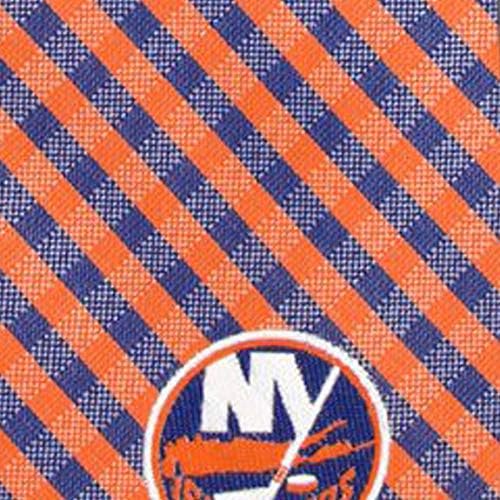 New York Islanders Hockey Necktie for Men - Officially Licensed NHL Sports Tie - Perfect for Games, Work & Formal Events