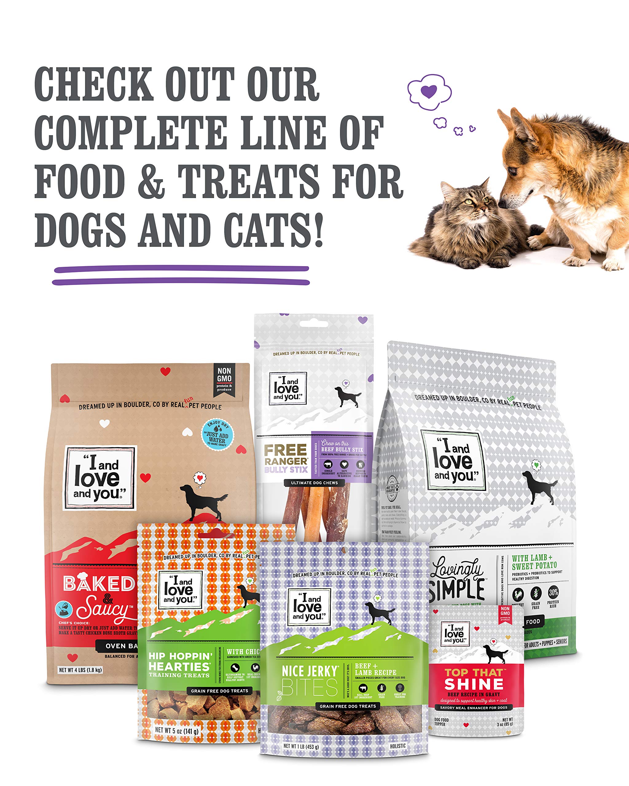 Grain-Free Chicken & Duck Dry Dog Food by I and Love and You - Naked Essentials, 40 lb Bag for Large Breeds - Perfect for Sensitive Stomachs & Allergies