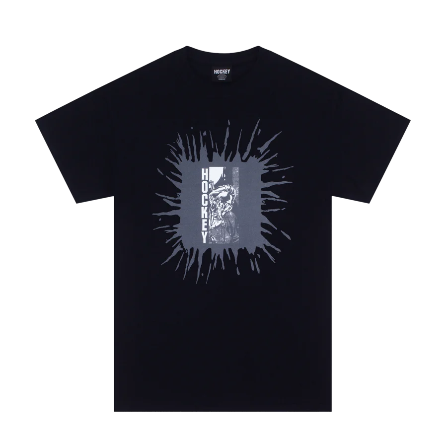 Hockey Sikmura Tee - Black Hockey Jersey for Men & Women - Perfect for Ice Hockey Games, Training, and Fan Apparel
