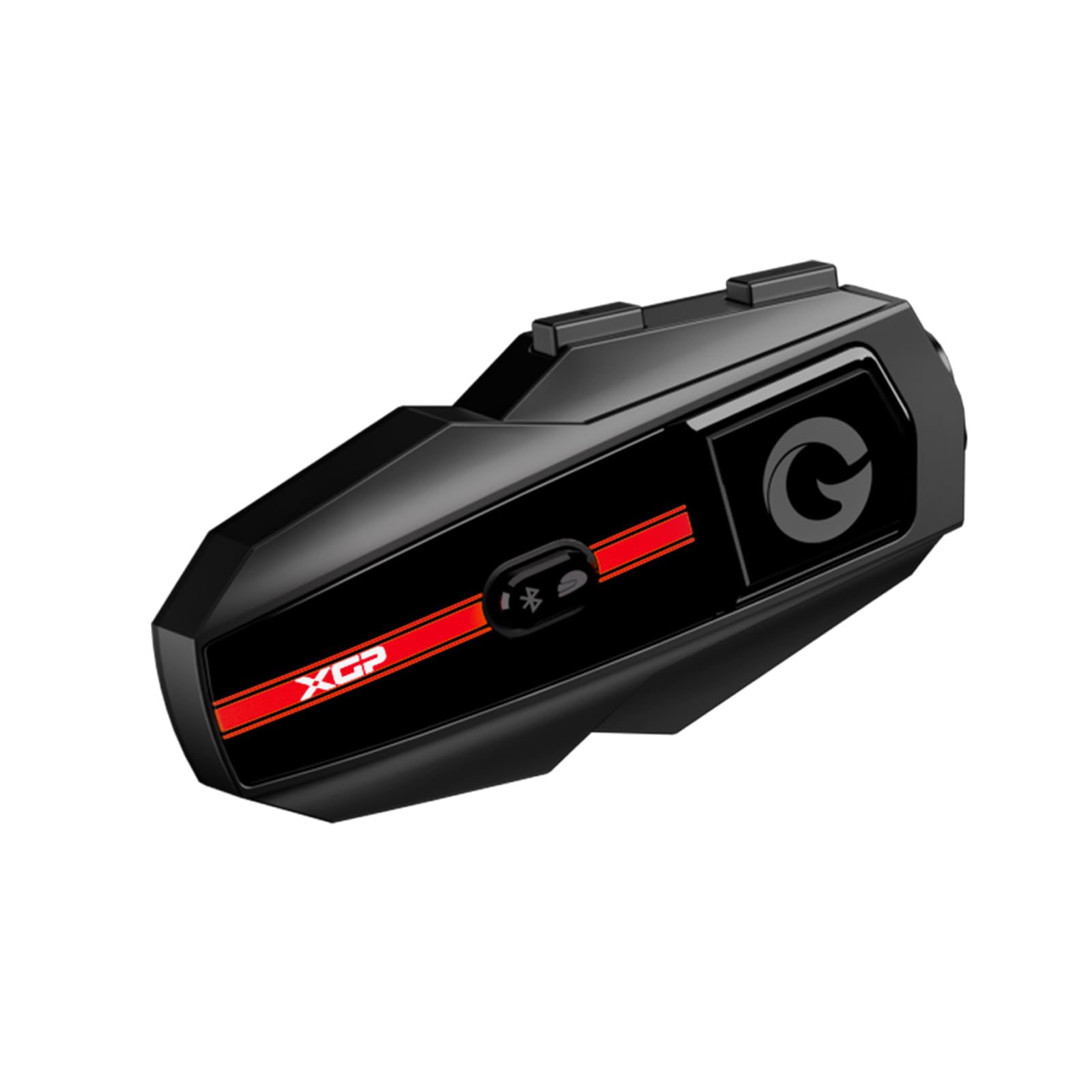 Motorcycle Bluetooth Headset V5.2 - Wireless Helmet Intercom with Music Sharing & IP67 Waterproof - Dual Rider Communication System with Deep Bass for Snowmobile, ATV, Skiing - Perfect for Adventure Riding & Group Tours (1 Pack)