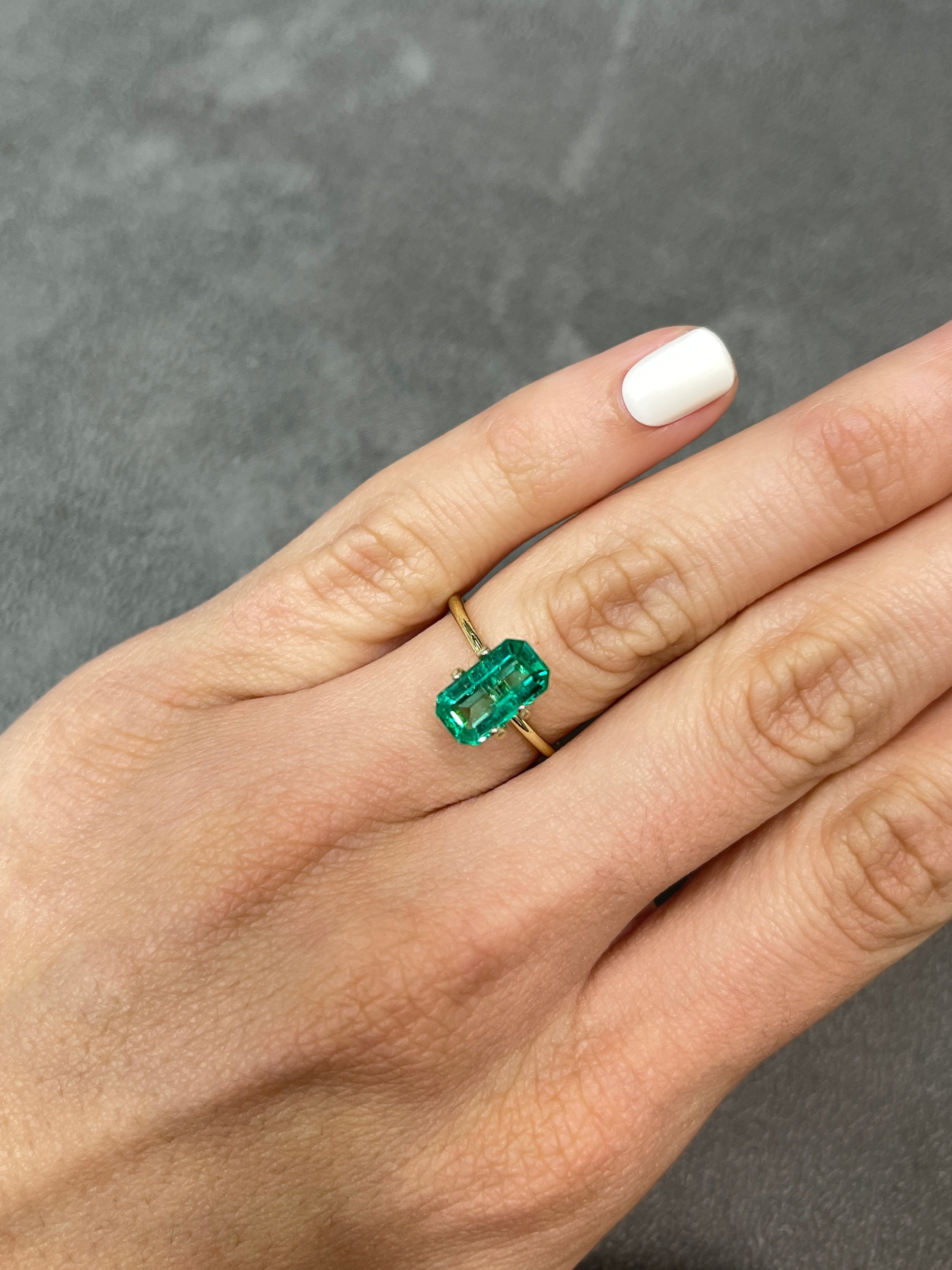 2.15 Carat 11x6mm Luminous Elongated Emerald Cut Gemstone with Clipped Corners - Perfect for Engagement Rings, Wedding Bands & Fine Jewelry