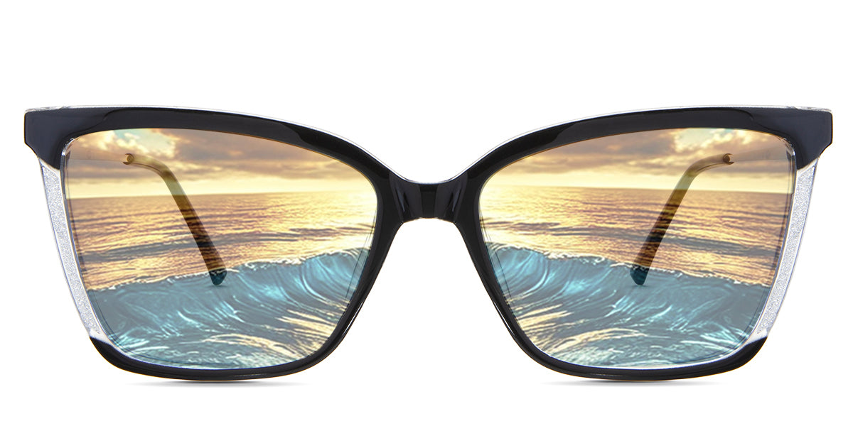 Maylee Women's Prescription Tinted Glasses - Stylish & UV Protection for Reading, Driving & Outdoor Activities