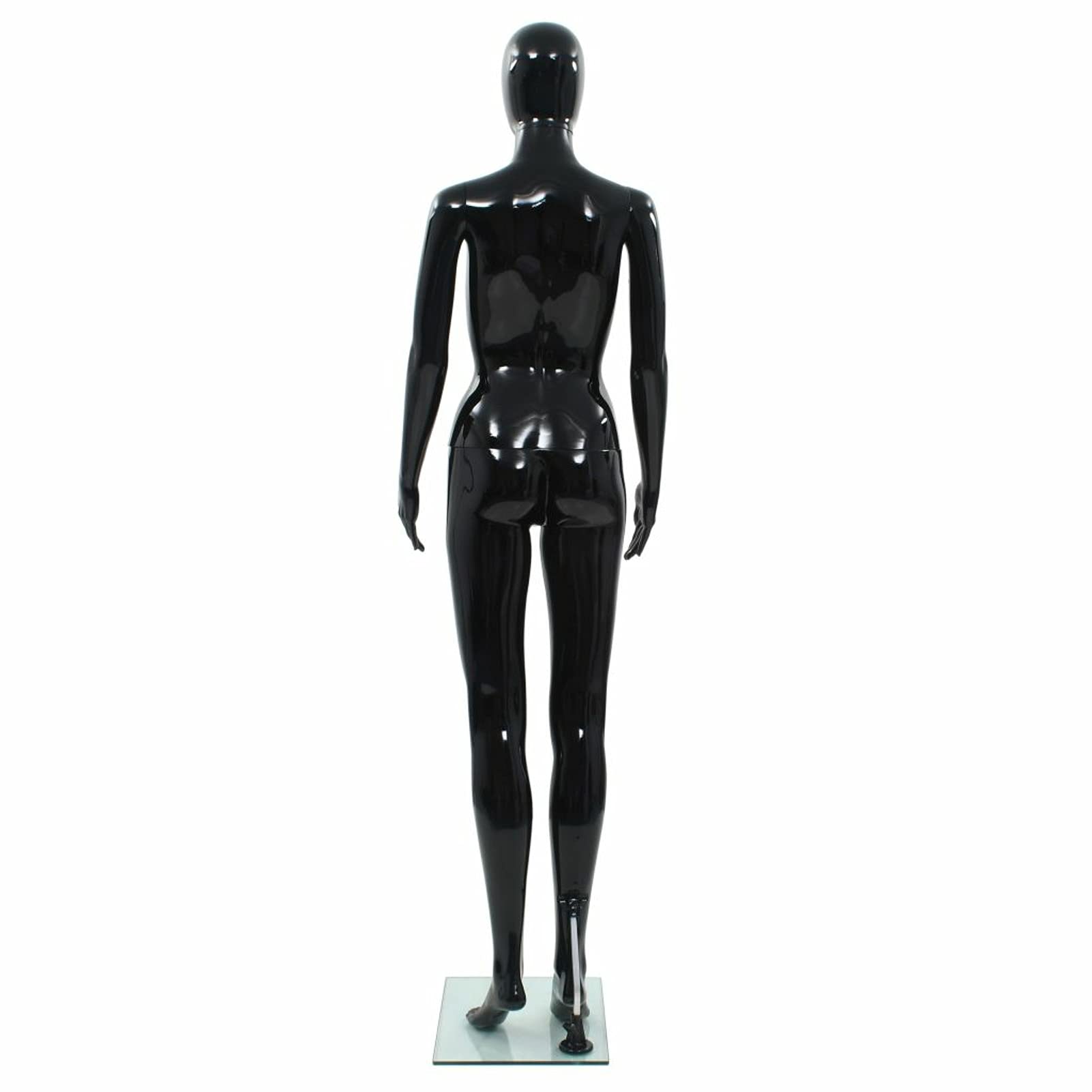 Full Body Female Mannequin with Glass Base - 68.9
