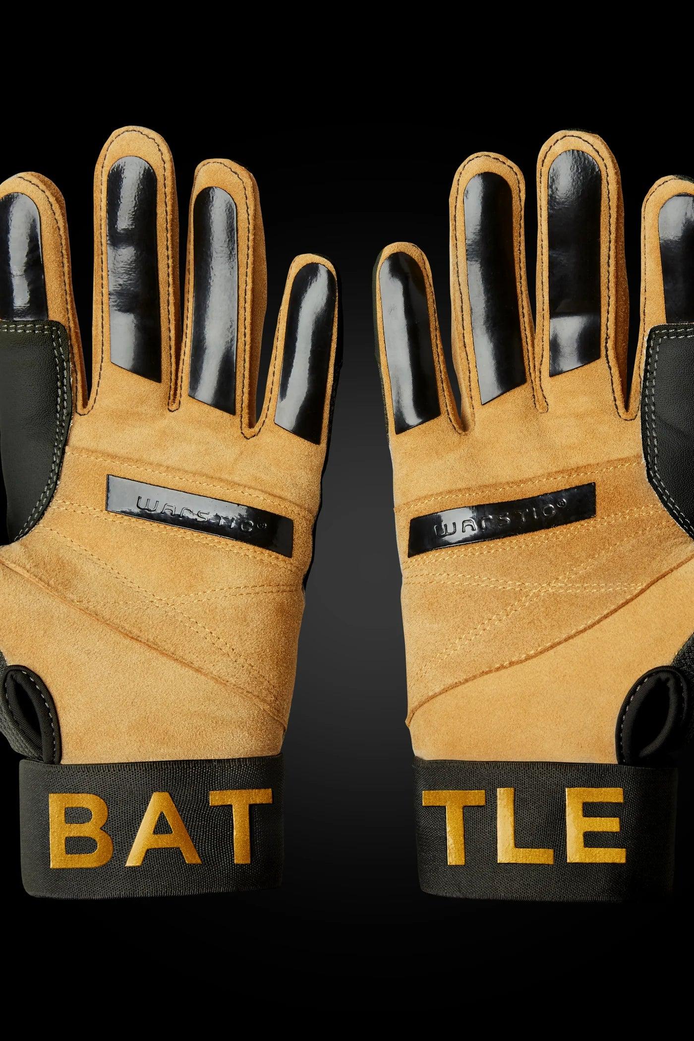 Warstic Workman3 Batting Gloves - Official Warstipe Nation Baseball Batting Gloves for Men & Women - Perfect for Training, Games & Outdoor Sports