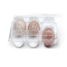100-Pack Egg Cartons for 6 Eggs Each | Durable Egg Packaging Boxes for Farmers Markets, Grocery Stores & Home Use